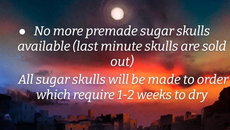 Traditional Real Sugar Skulls Calaveras de Azucar Day of the image 9