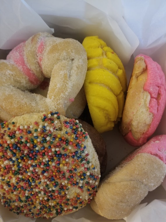 Mexican Sweet Bread/ Pan Dulce/ Variety of Traditional Mexican Sweet Bread