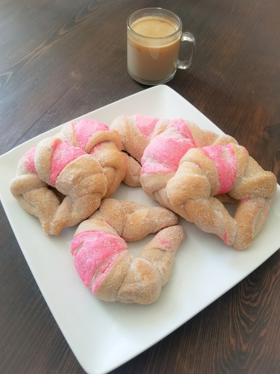 Cuernitos Mexican Cuernitos Pan Dulce Mexican Sweet Bread Etsy