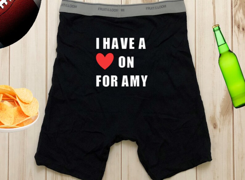 Personalized Boxer Custom Boxers Novelty Underwear Sexy Etsy