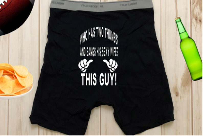 Funny boxers Gifts for him Husband gift Groom Boxers Etsy