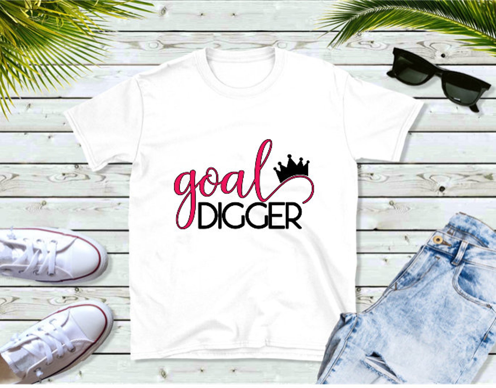 Goal Digger shirt Motivational Shirt Inspirational Shirt | Etsy