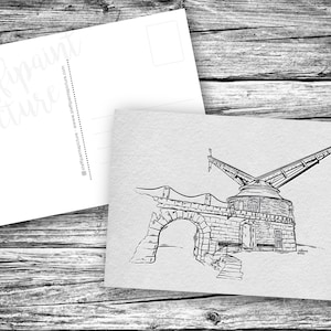 Carte postale Vieille Grue