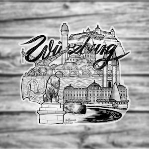 Würzburg Sticker
