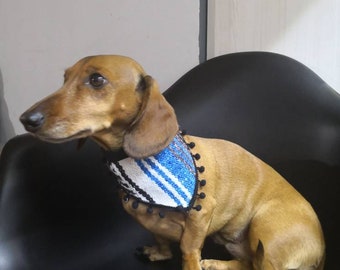 Sarape Dog Bandana, paliacate de sarape para perro