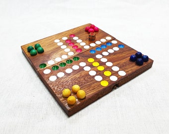 Ludo (bead) ,Board game ,Wooden game ,Wooden toy , family game ,family toy