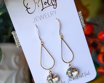 O'Lolly "Alison" Gold Earrings