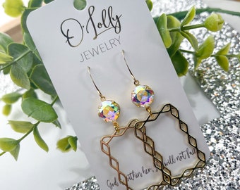 O'Lolly "Belinda" Hoop Earrings