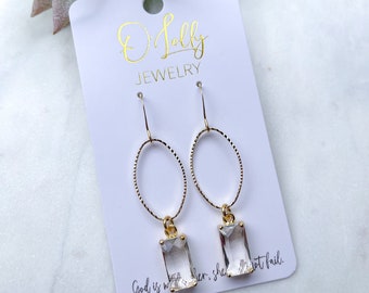 O'Lolly "Hattie" Hoop Earrings