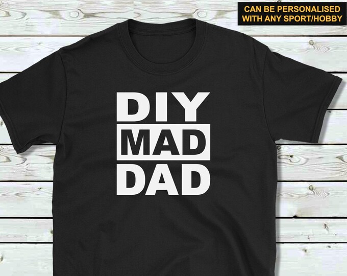 DIY Mad Dad camiseta / REGALO DIY para papá / día del padre regalo / cumpleaños regalo papá / DIY / mantenimiento del hogar / artesanía / artesanía / mejora del hogar / mamá regalo artesanal