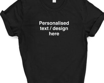 T-shirt personnalisé / cadeau personnalisé / t-shirt pour lui / t-shirt pour elle / t-shirt personnalisé pour lui / t-shirt personnalisé pour elle