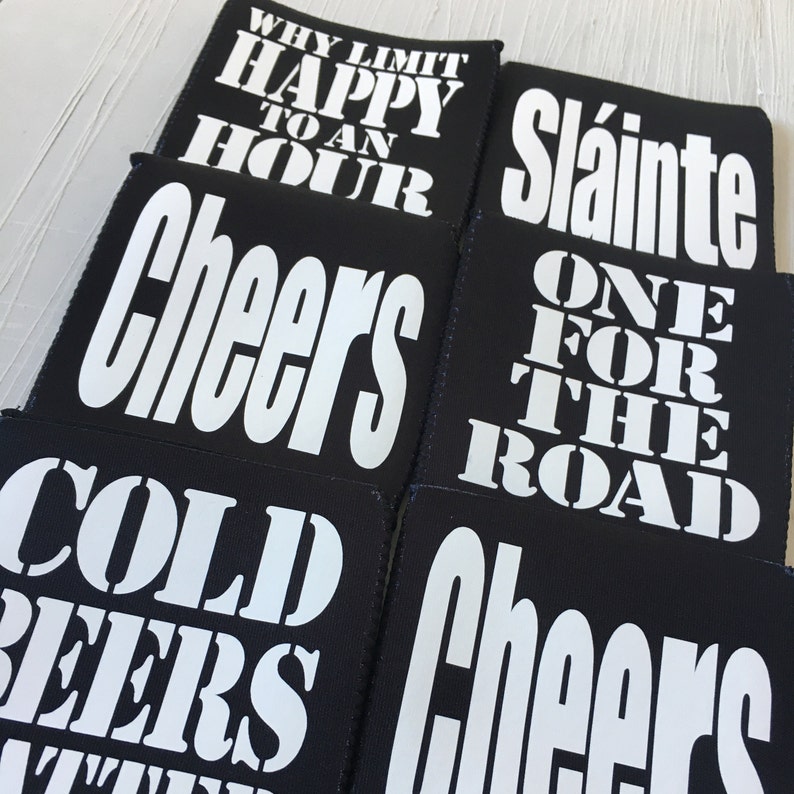 Personalised Drink Can Cooler/personalized Beer Cooler/gift Etsy