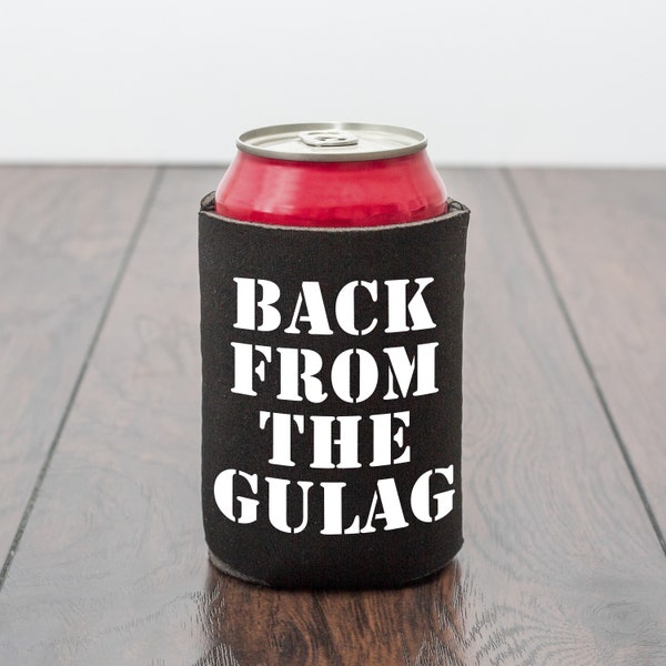 Gulag Can Cooler / Beer Cooler / gaming gift / gamer gift / gift for him / gift for son /Secret Santa gift/stocking filler/novelty gift