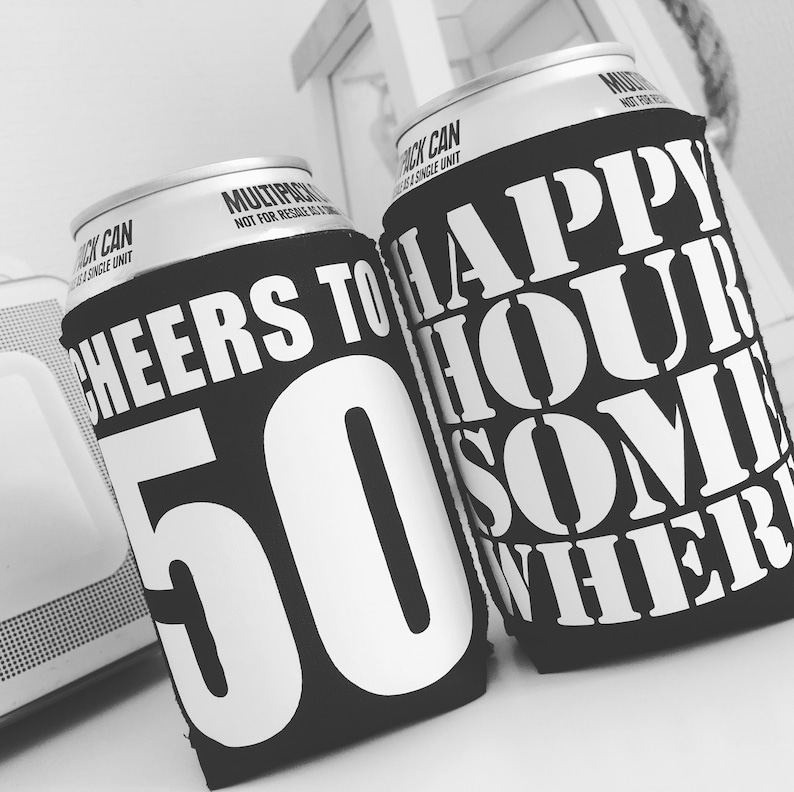 Personalised Drink Can Cooler/personalized Beer Cooler/gift Etsy UK