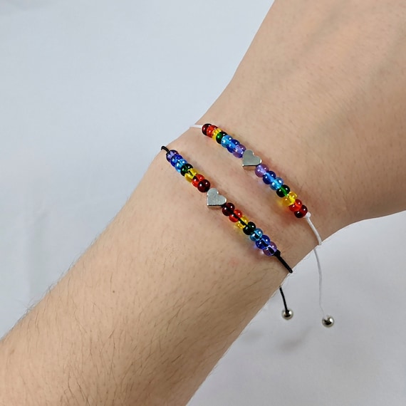 Heart adjustable sale bracelet