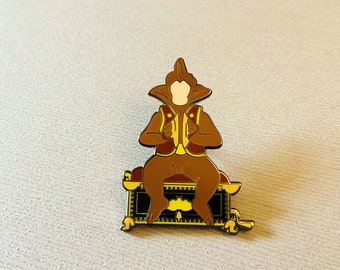 Phantom of the Opera Hard Enamel Pin - Monkey Music Box- Masquerade - Christine Daae