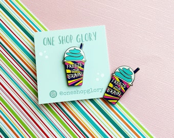 Heathers the Musical - Freeze Your Brain - Slushie 7/11 Hard Enamel Pin