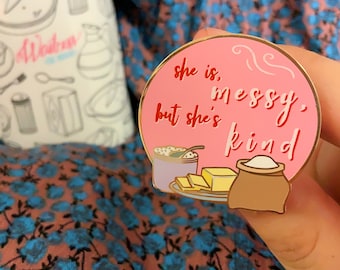 Waitress the Musical Hard Enamel Pin - Sara Bareilles Broadway