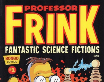 Professor Frink Fantastic Science Fictions #1  - Bongo Comics - Writer Yambar