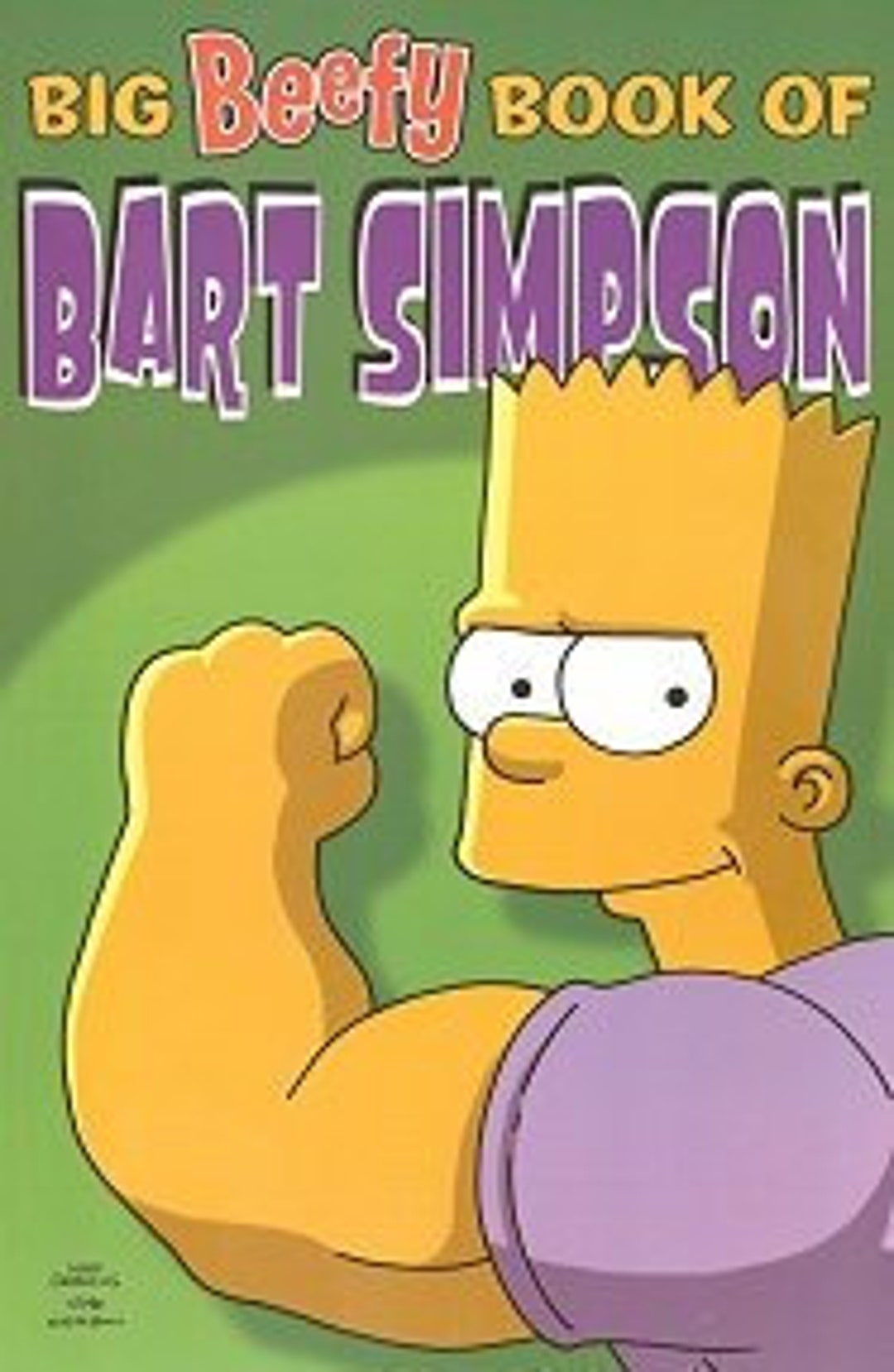 Big Beefy Book of Bart Simpson - Etsy