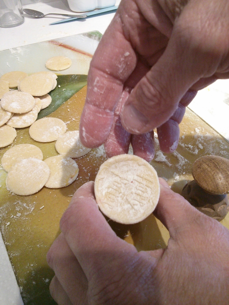 Corzetti Pasta Stamps Natural Wood 1 Handle 1 Handcrafted Etsy