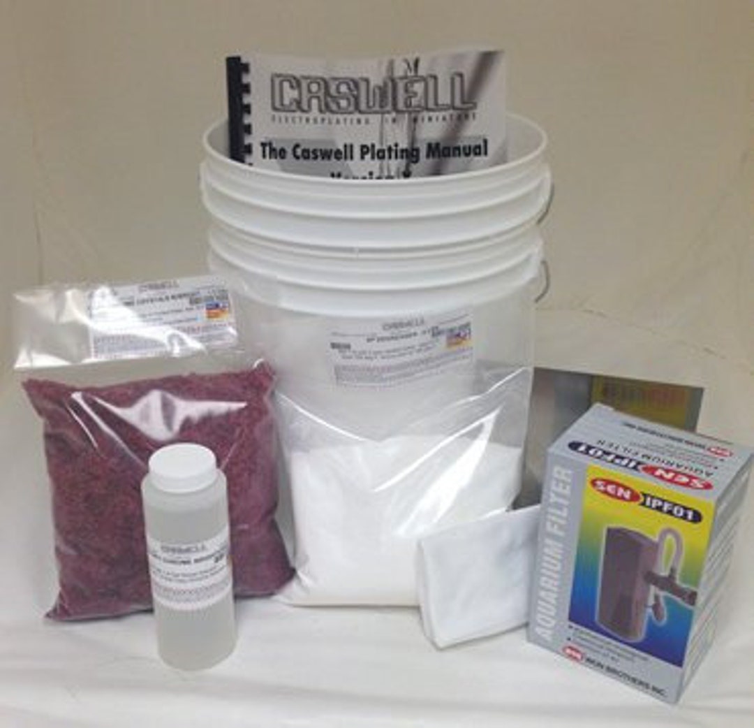 Caswell Bronze Plating Kit - 1.5 Gal