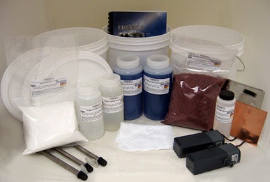Gold Plating Kit Supplies Solutions for 14k, 18k and 24K, Gold