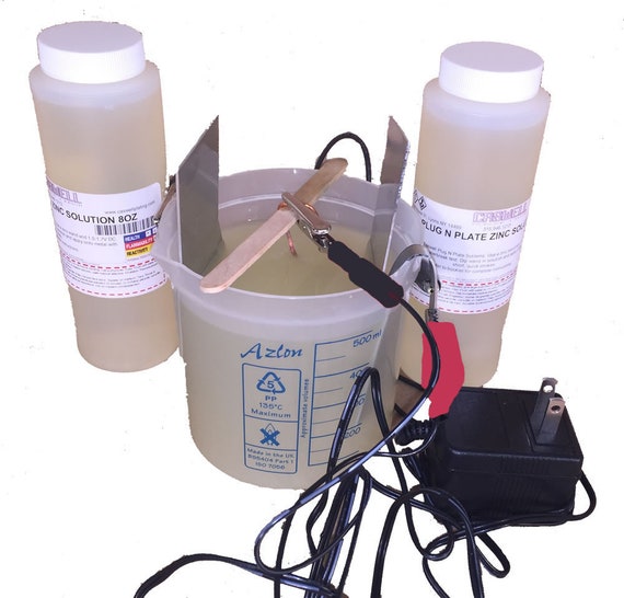 Caswell Science Plating Kit Zinc Plating