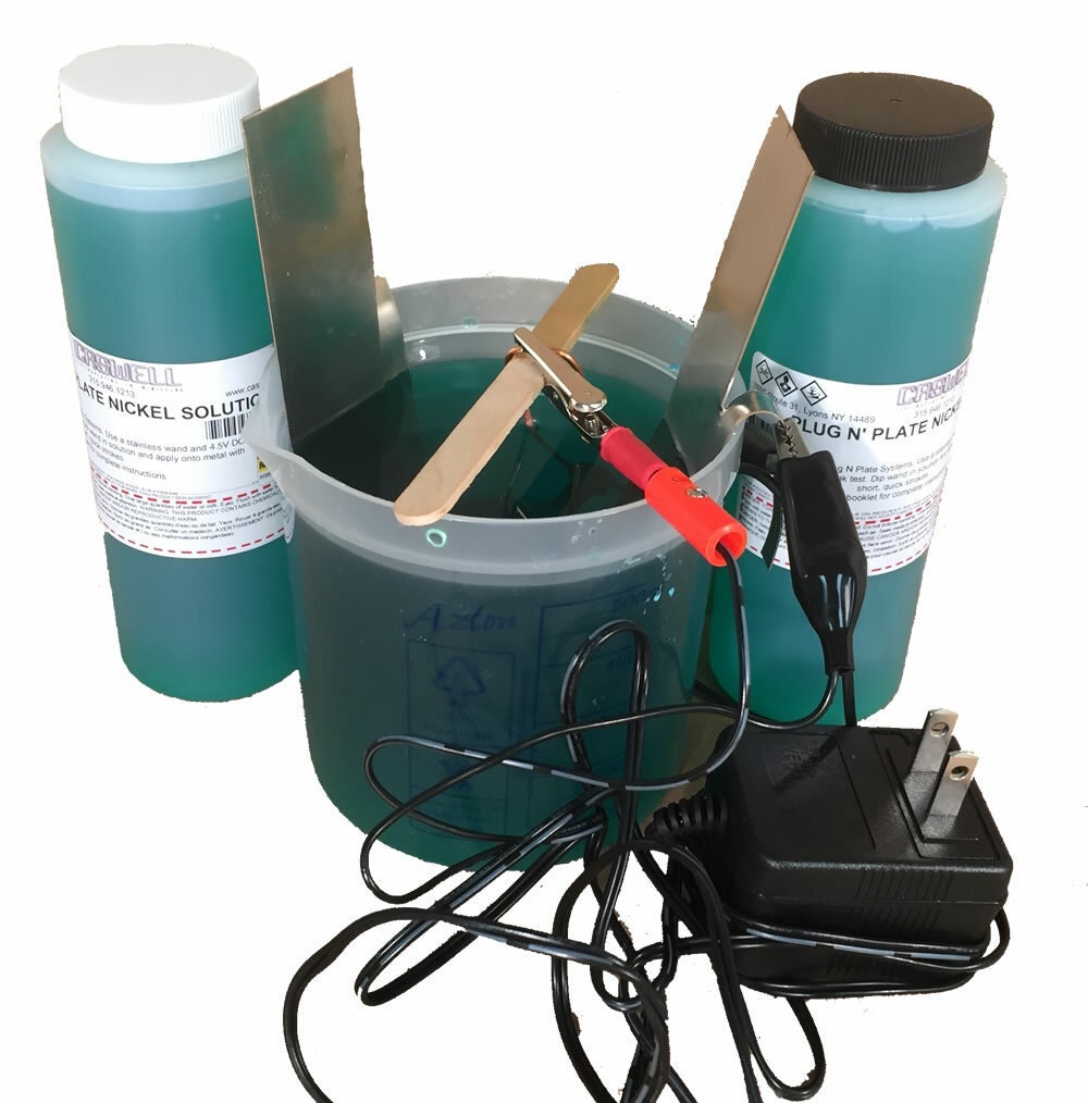 Caswell Science Plating Kit Nickel Plating Etsy