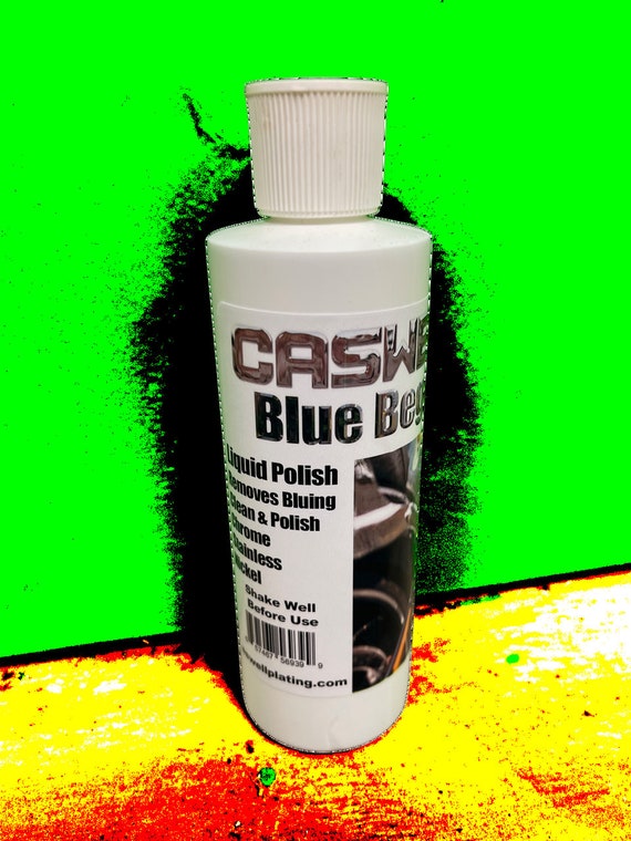 Caswell Blue Begone Liquid Chrome Polish 8oz 