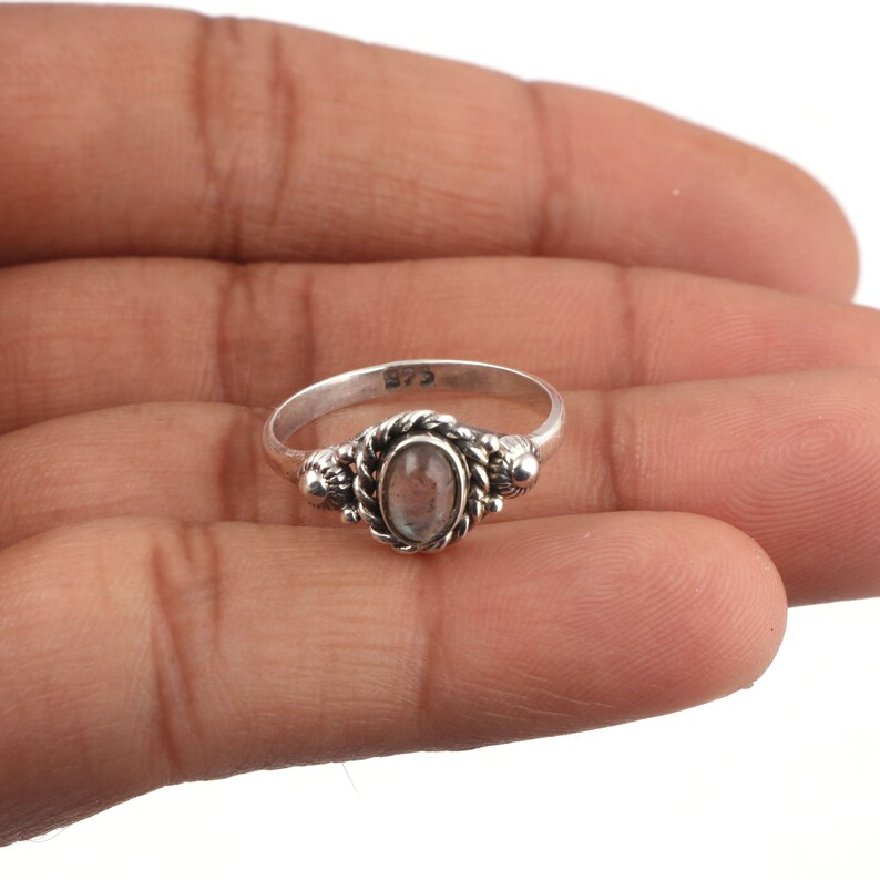all size available Grey Labradorite Ring Labradorite Ring,92.5/% sterling silver ring silver jewelry,gift for her ring Handmade jewelry