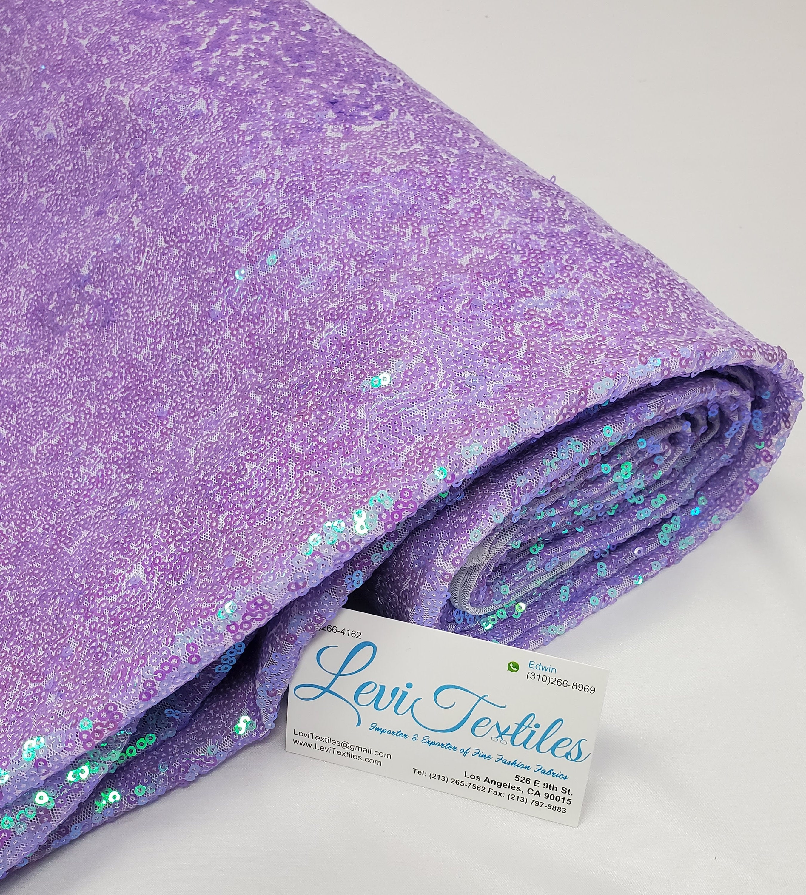 Dazzling Multi-color Composed Sequin Fabric by the Yard - OneYard