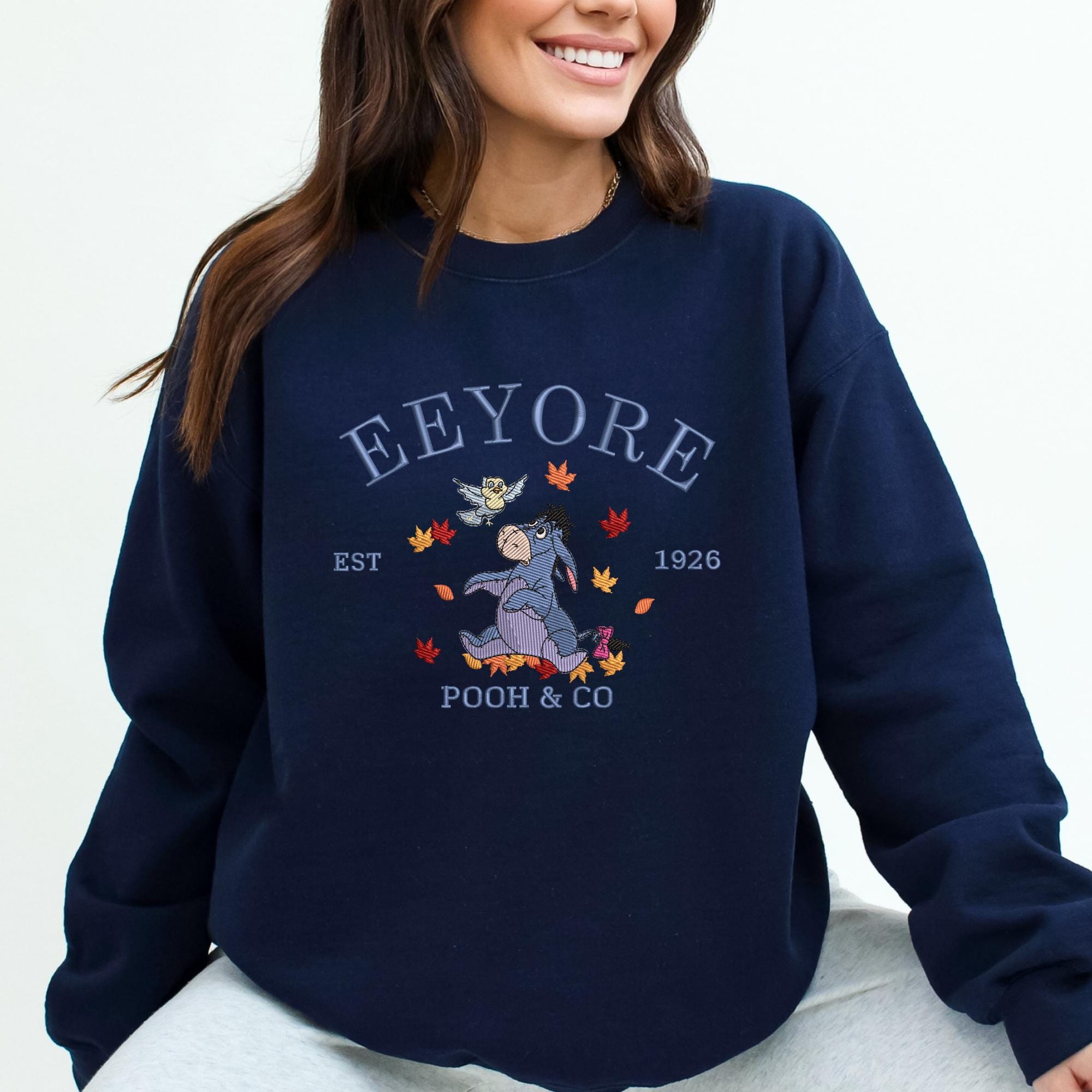 Eeyore Winnie The Pooh Sweatshirt Amazon Eeyore Sweater Buy Disney Winnie  The Pooh Eeyore Sweatshirt At