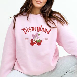 valentines day present cherries pink bow est 1955 disney world