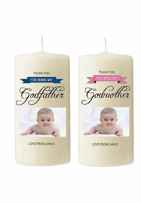 Personalised Godmother Godparents Baby Christening Gift Plaque Sign New Baby