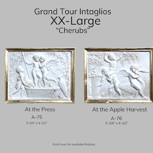 XX-Large Grand Tour Intaglios -Cherubs