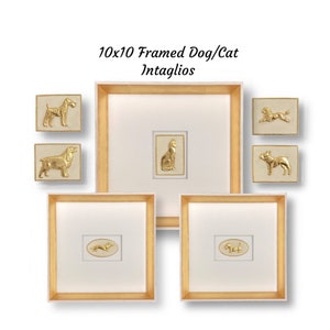 Dog and Cat Intaglio