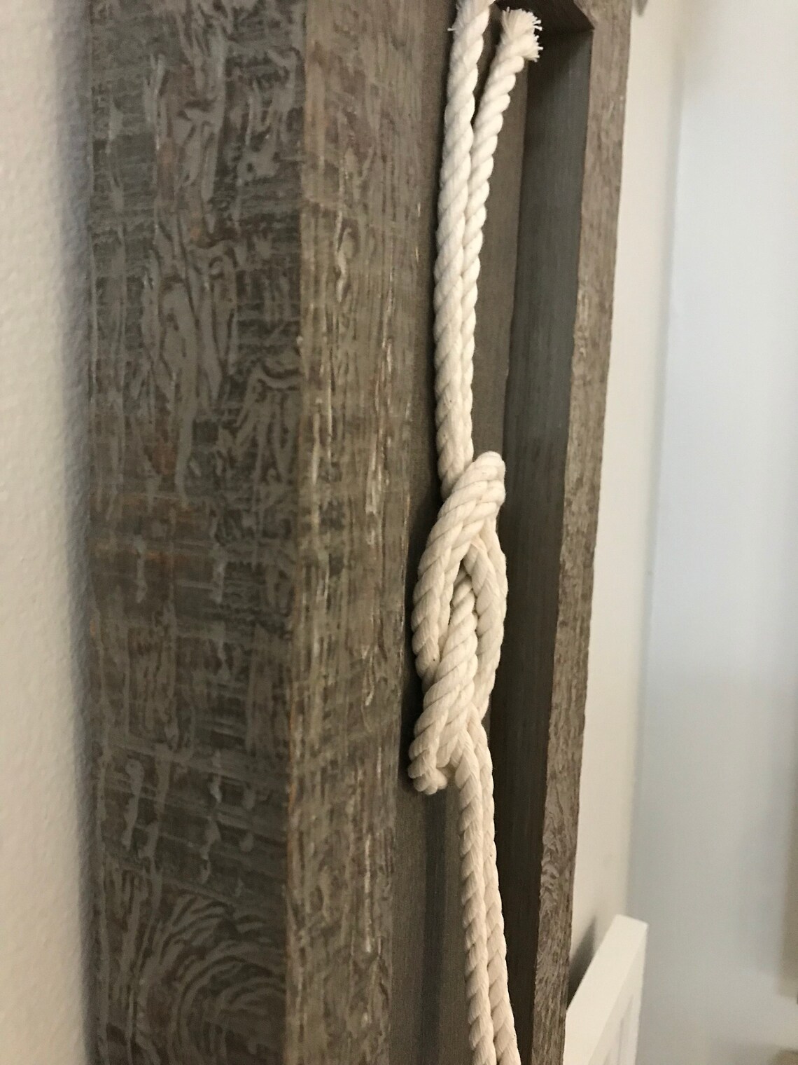 Framed Figure Eight Nautical Sailing knot Nautical Wall Art Etsy