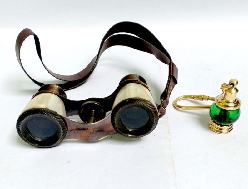 Opera Glasses Theater Vintage Binoculars solid Brass With a Etsy