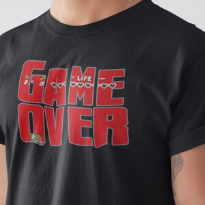 Retro Game Over Unisex Short Sleeve Tee