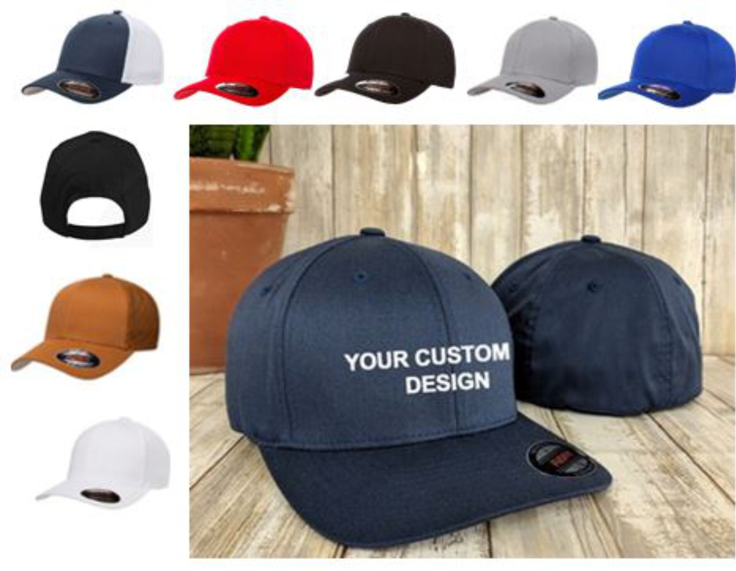 Create Your Own Hat Custom Embroidered 