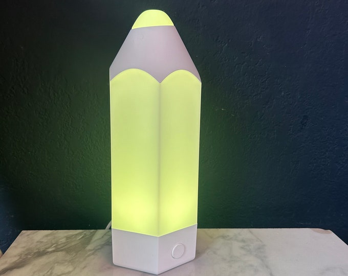 Ikea Pelarboj Pencil 11.5 LED Color Changing Table Lamp Multicolor