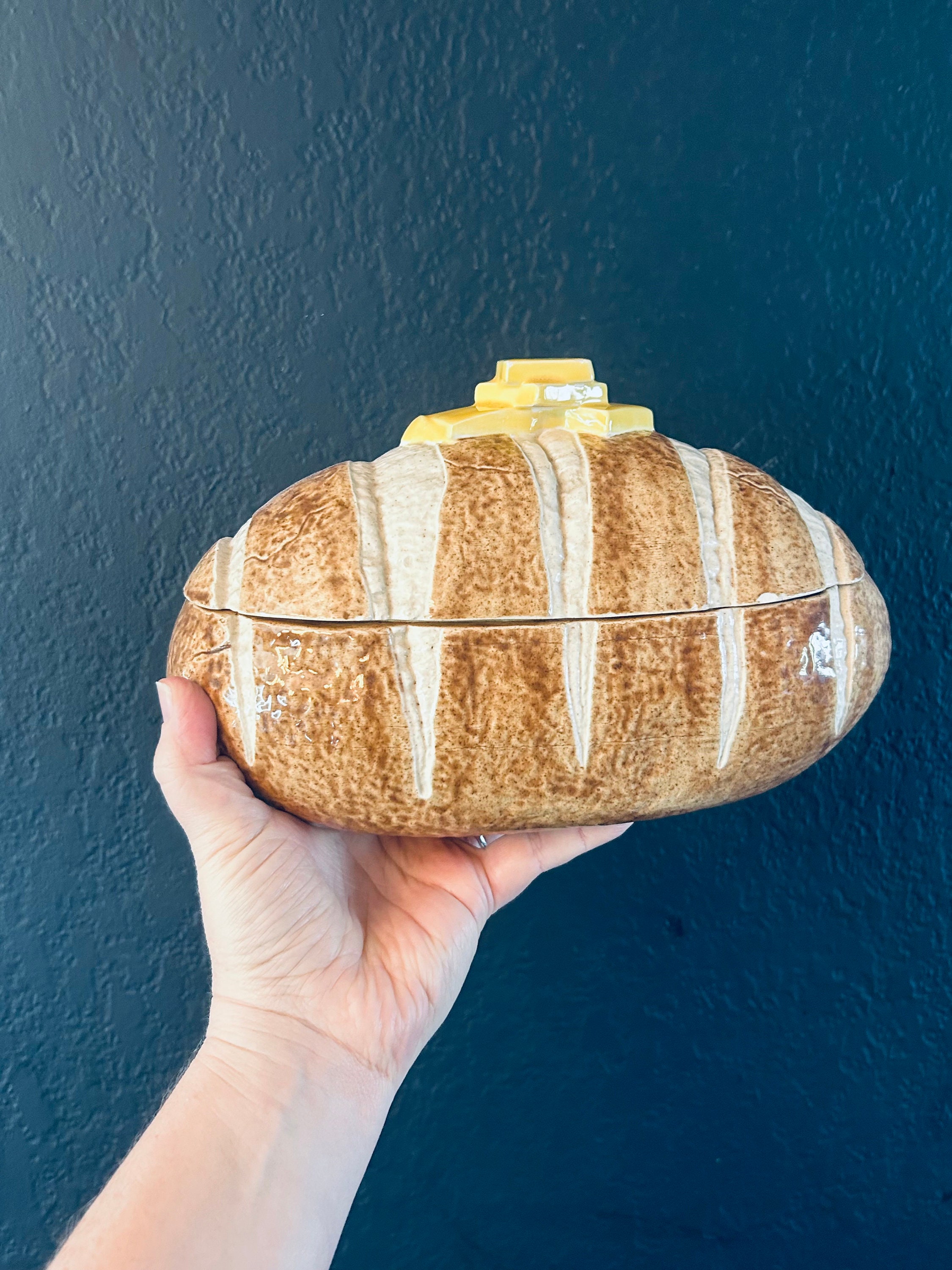 Lata pan vintage azul (Bread) Living Nostalgia