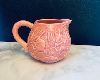 Bordallo Pinheiro, crème crème à motif patch bruyère rose Fabriqué au Portugal
