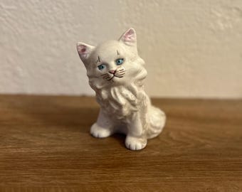 ゴールドアマー サンフランシスコ陶器 白い子猫の置物 キティ - Etsy 日本