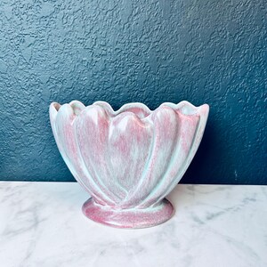 West coast pottery mid century planter vase