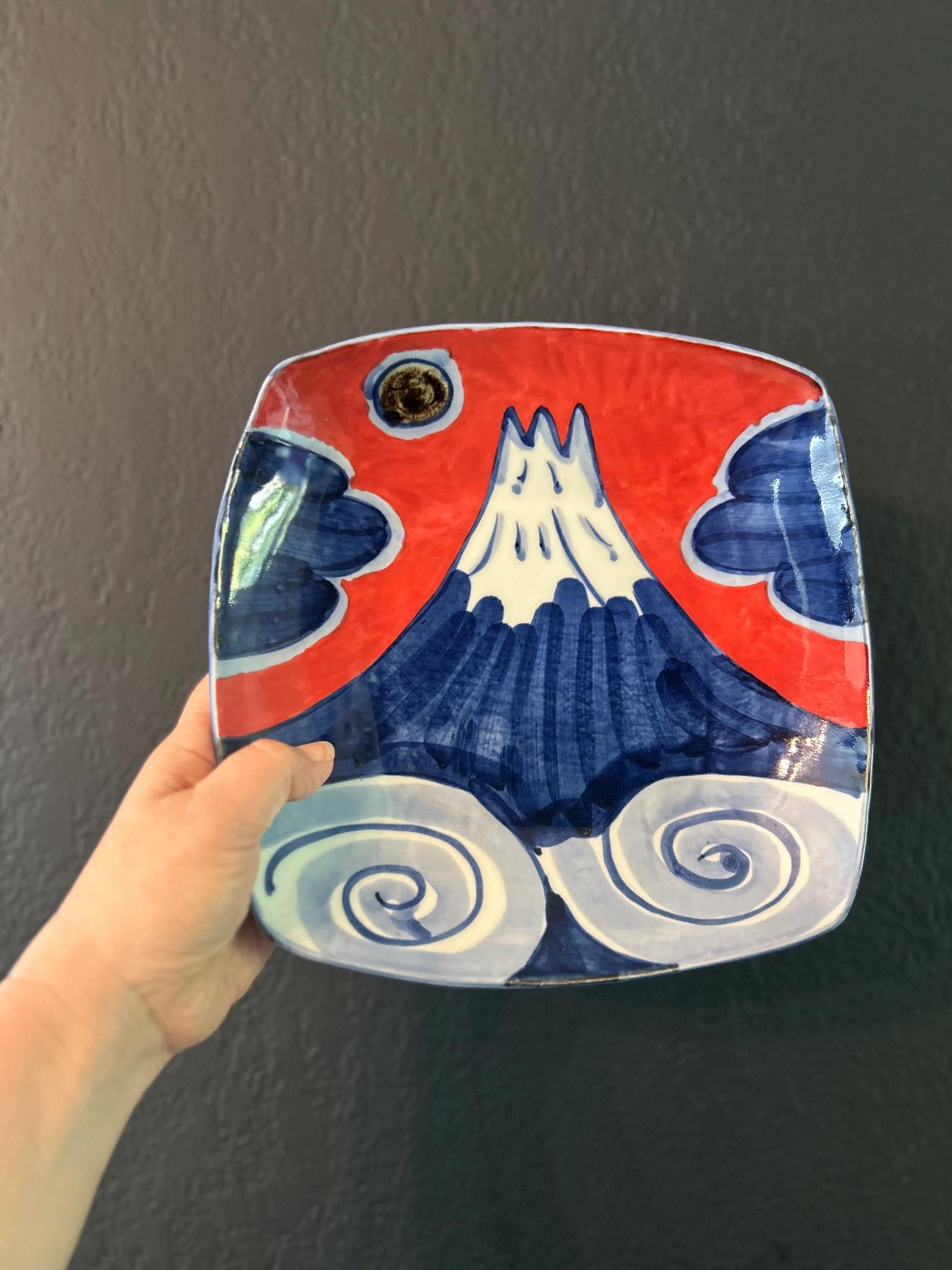 富士山と松の木　陶器画　額付　マウントフジ　松 人気提案 富士山と松の木 陶器画 額付 マウントフジ 松 絵画 - 絵画