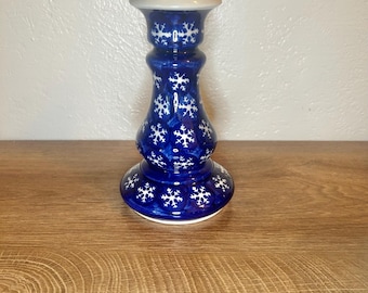 ボレスワヴィエツクリスマスポーランド陶器、スノーマンキャンドル