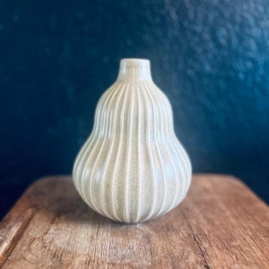 Jonathan Adler Gourd Vase 7” Vintage Modern Pottery Decor