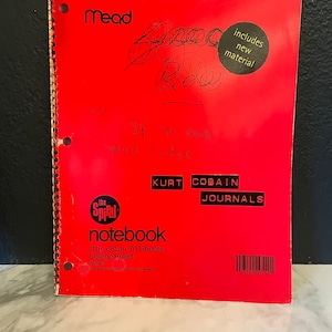 Kurt Cobain Journals Book 2002 Softcover Nirvana Music - Etsy Kurt Cobain Journals Book 2002 Softcover Nirvana Music - Etsy